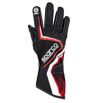 Sparco Kart Handschuhe RECORD schwarz-rot Gr. 07